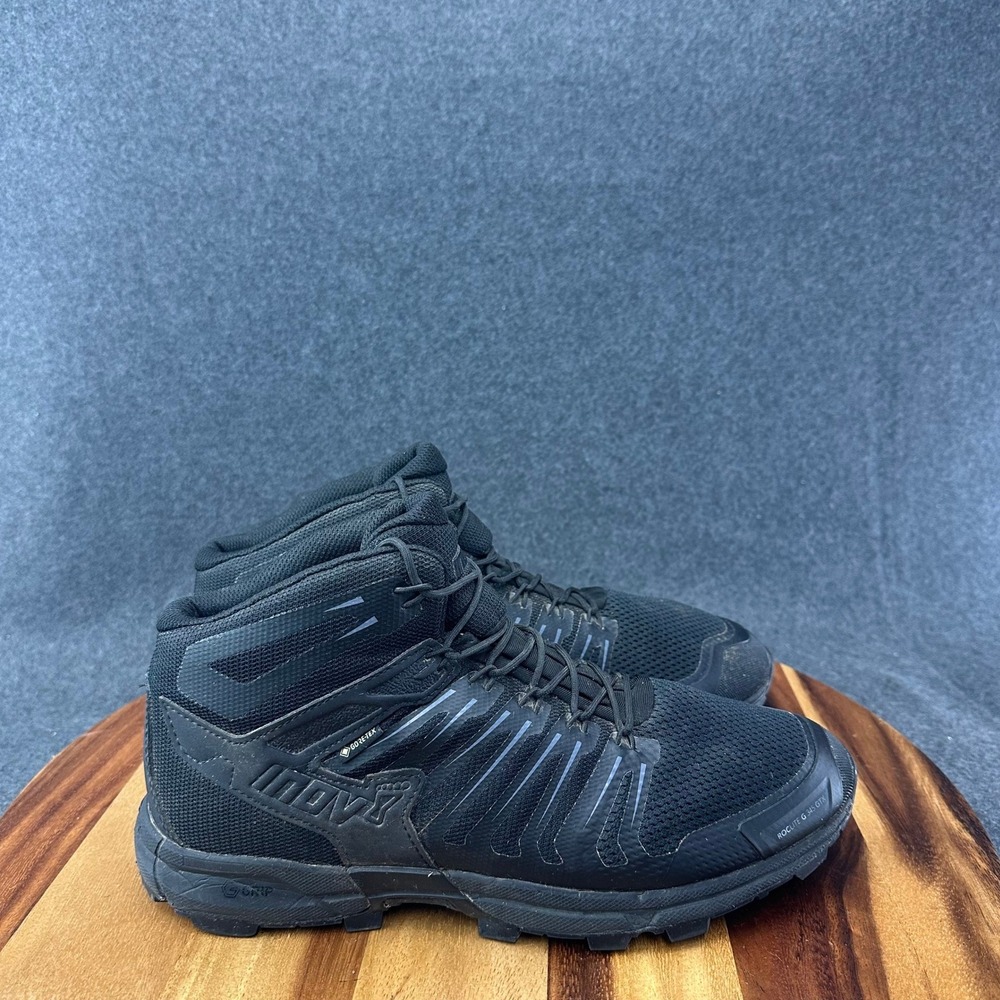 Inov-8 Roclite G 345 GTX Mens Black Waterproof Hiking Boots Graphene Grip US 10